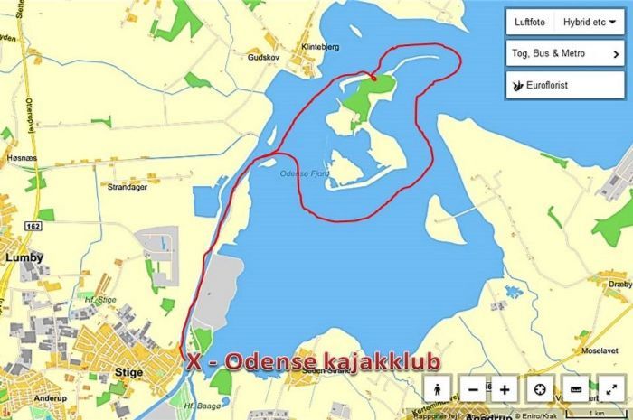dette vandring Bløde Kajakture i Odense Fjord - Skovløkkeområdet - Nordfyn